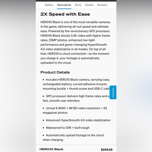 ❌SOLD❌ 📷 GoPro Hero 10 - Picture 15 of 16